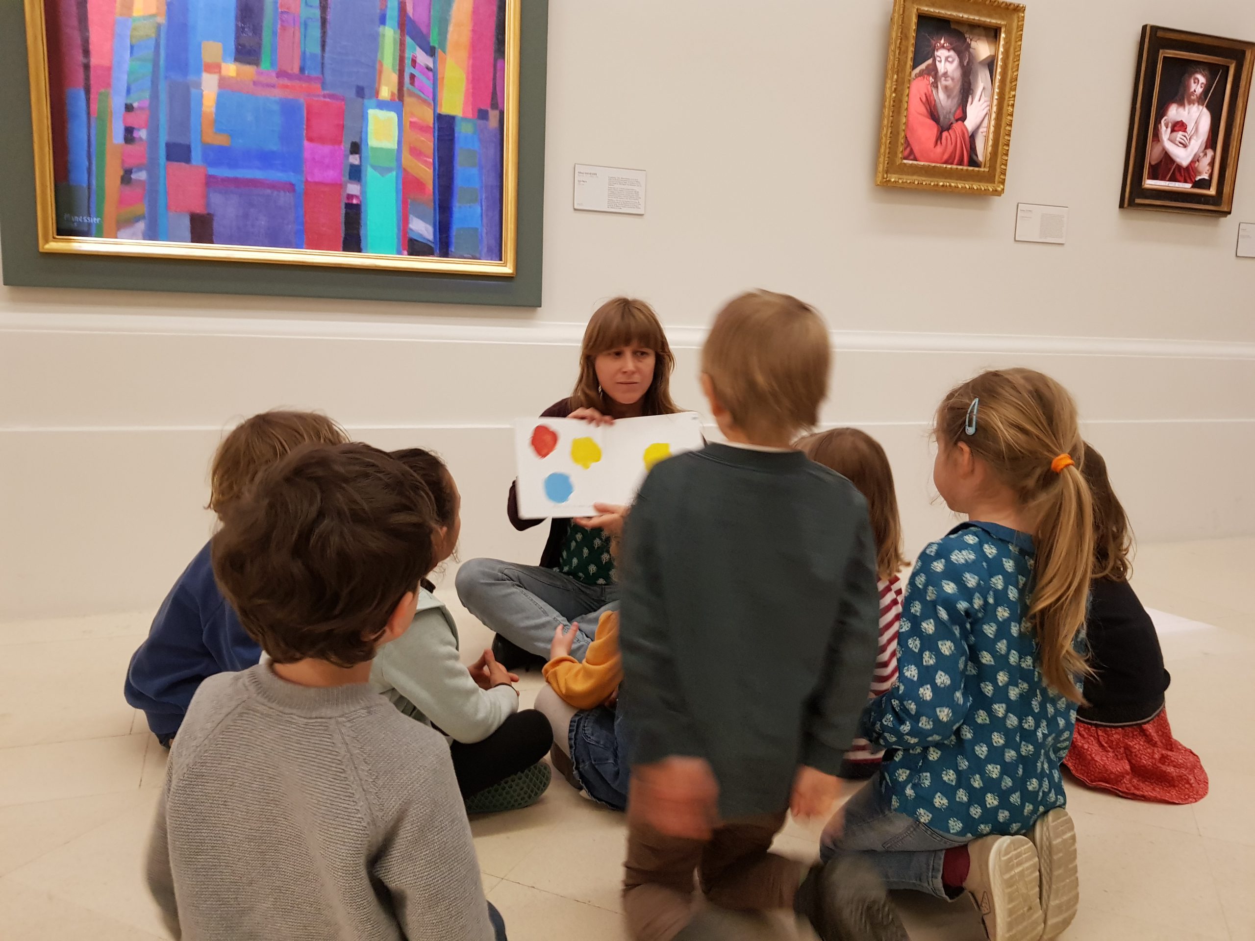 visite musée art enfants nantes couleurs manessier