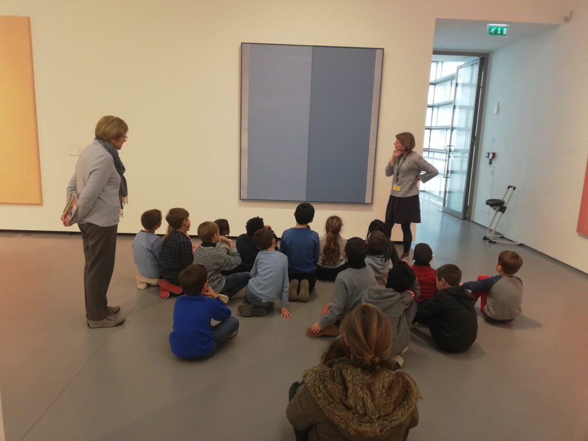 visite enfants scolaires groupe musée d'arts nantes Asse