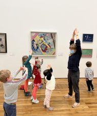 visite musée art petits enfants nantes kandinsky