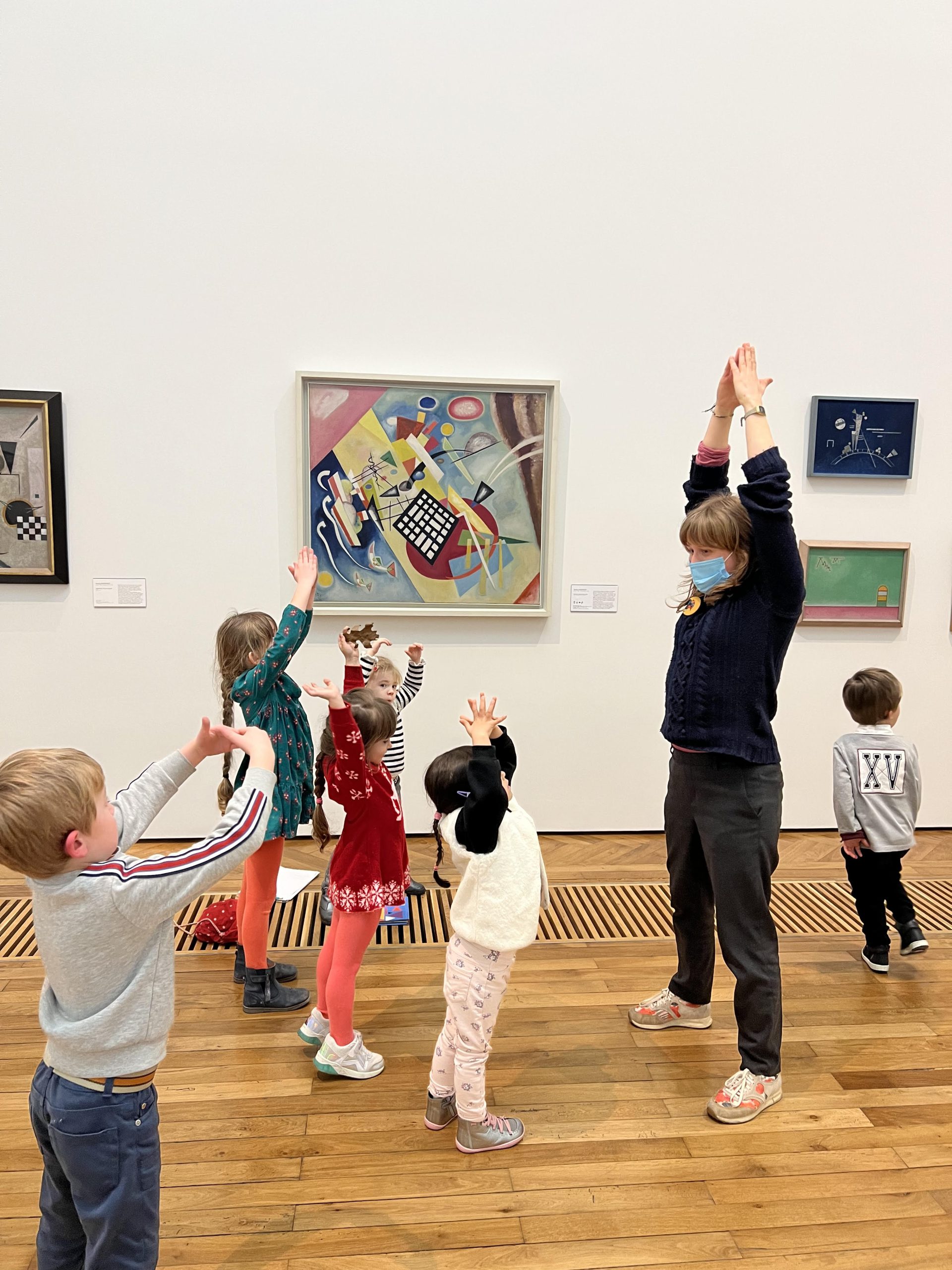 visite musée art petits enfants nantes kandinsky